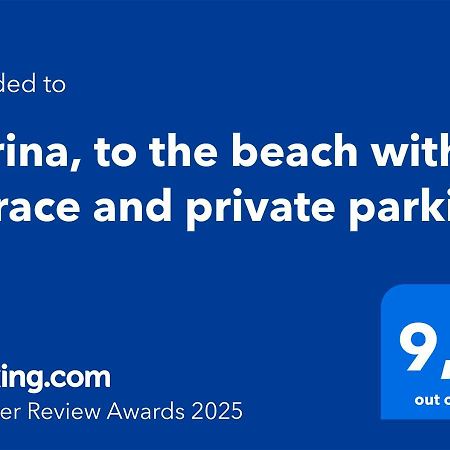 Karina, To The Beach With Terrace And Private Parking Savona Exterior photo